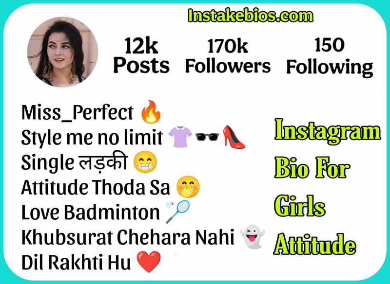 Instagram Bio For Girls Attitude