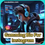 Gaming Bio For Instagram