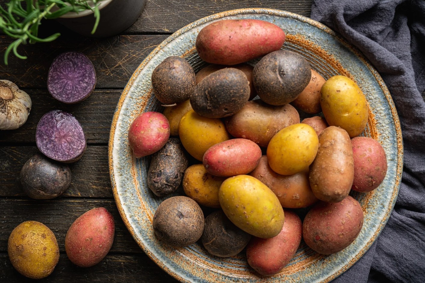 Red To Purple: Examining Nutrition In Different Types Of Potatoes