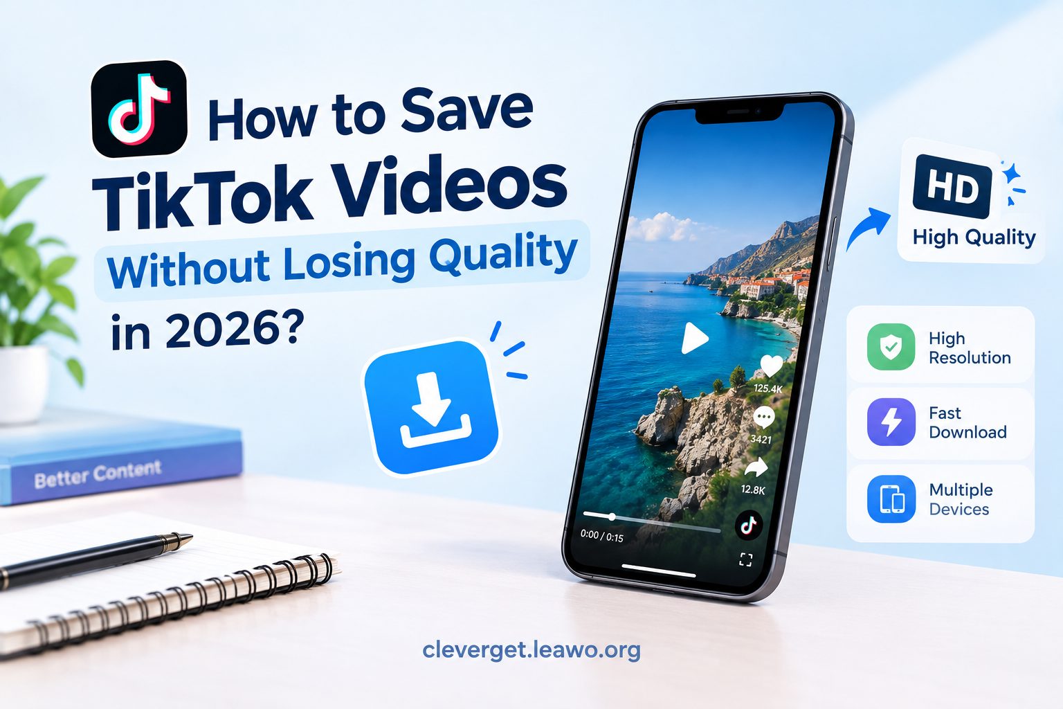 TikTok videos without losing quality